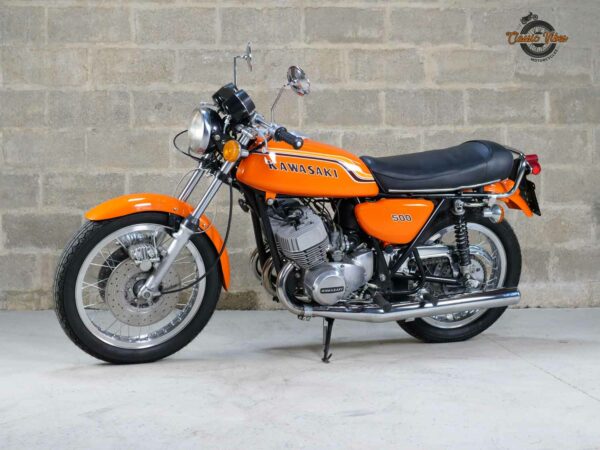 Classic Vibes Motorcycles - vente de motos classic Kawasaki mach III h1
